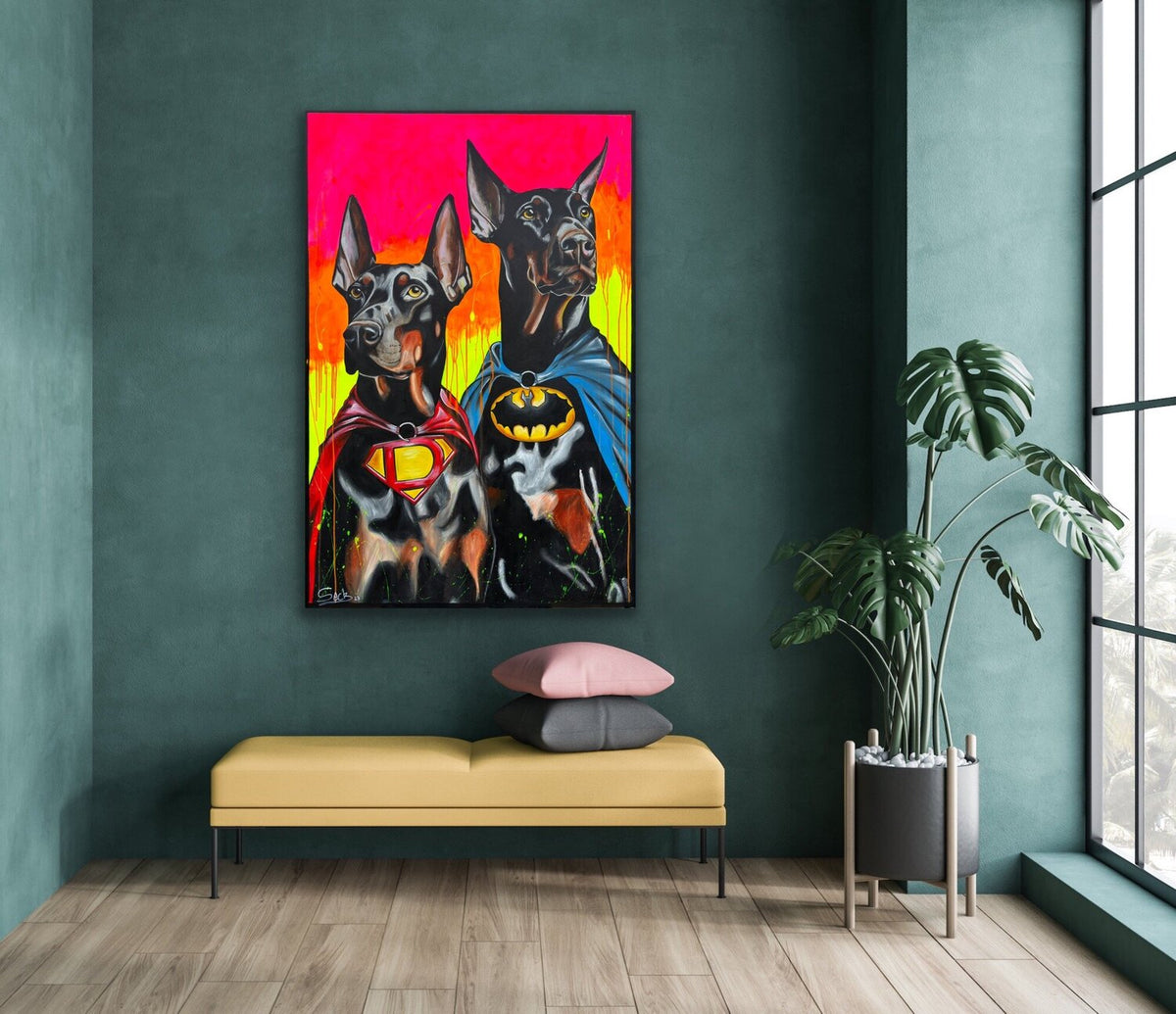 Hero Dogs – Original im Raum