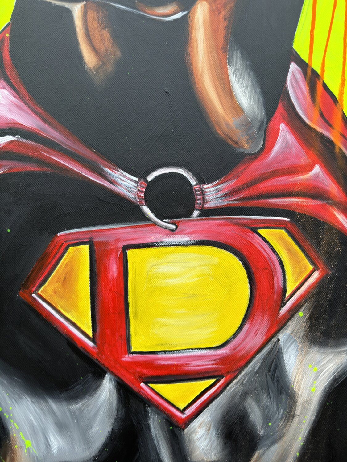 Hero Dogs – Original, Detailansicht