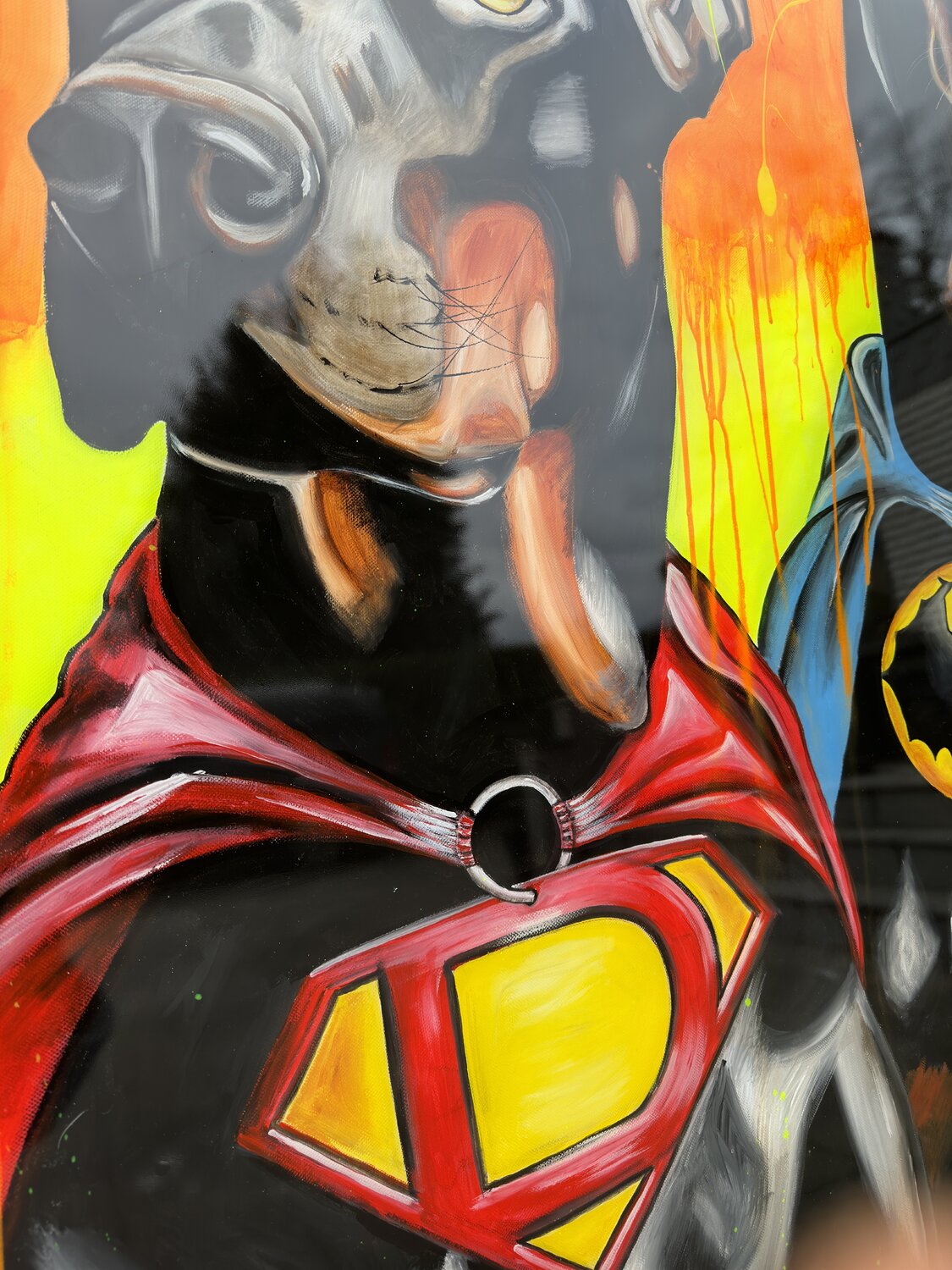 Hero Dogs – Original, Detailansicht