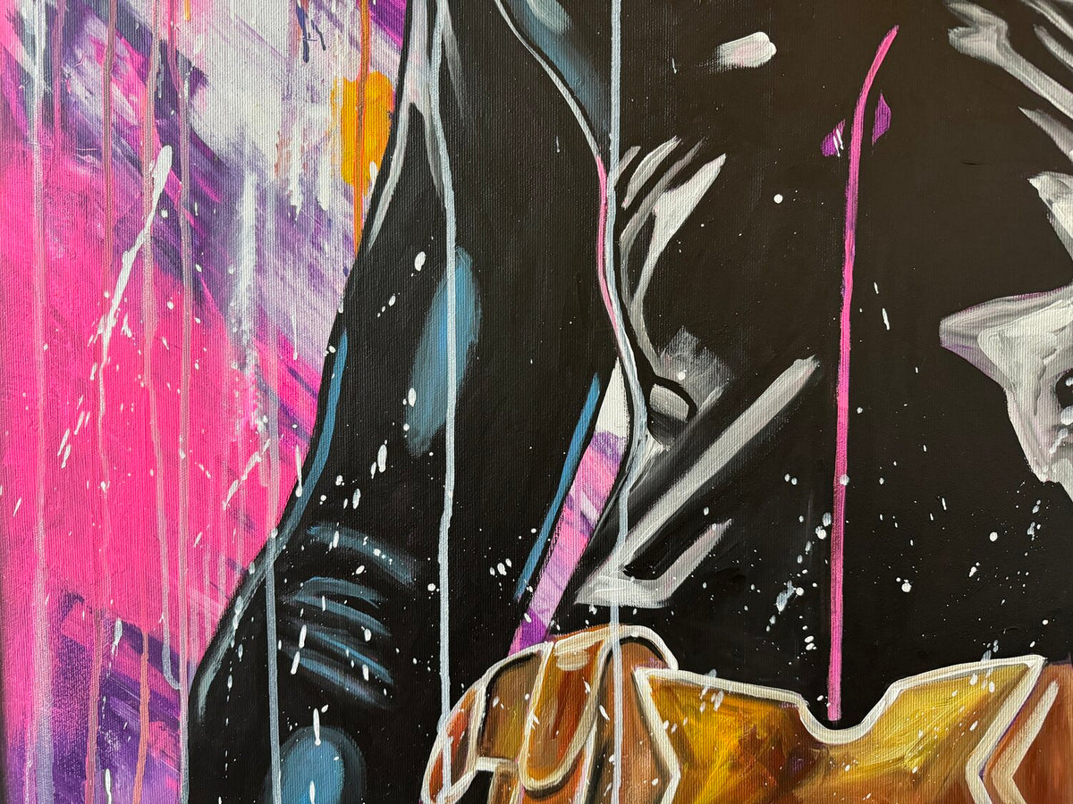 Pink Frozen – Original, Detailansicht