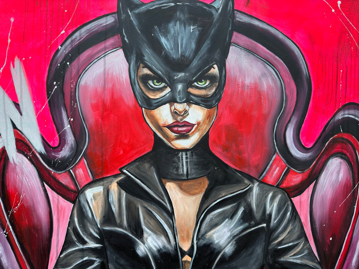 Cat Queen – Original, Detailansicht