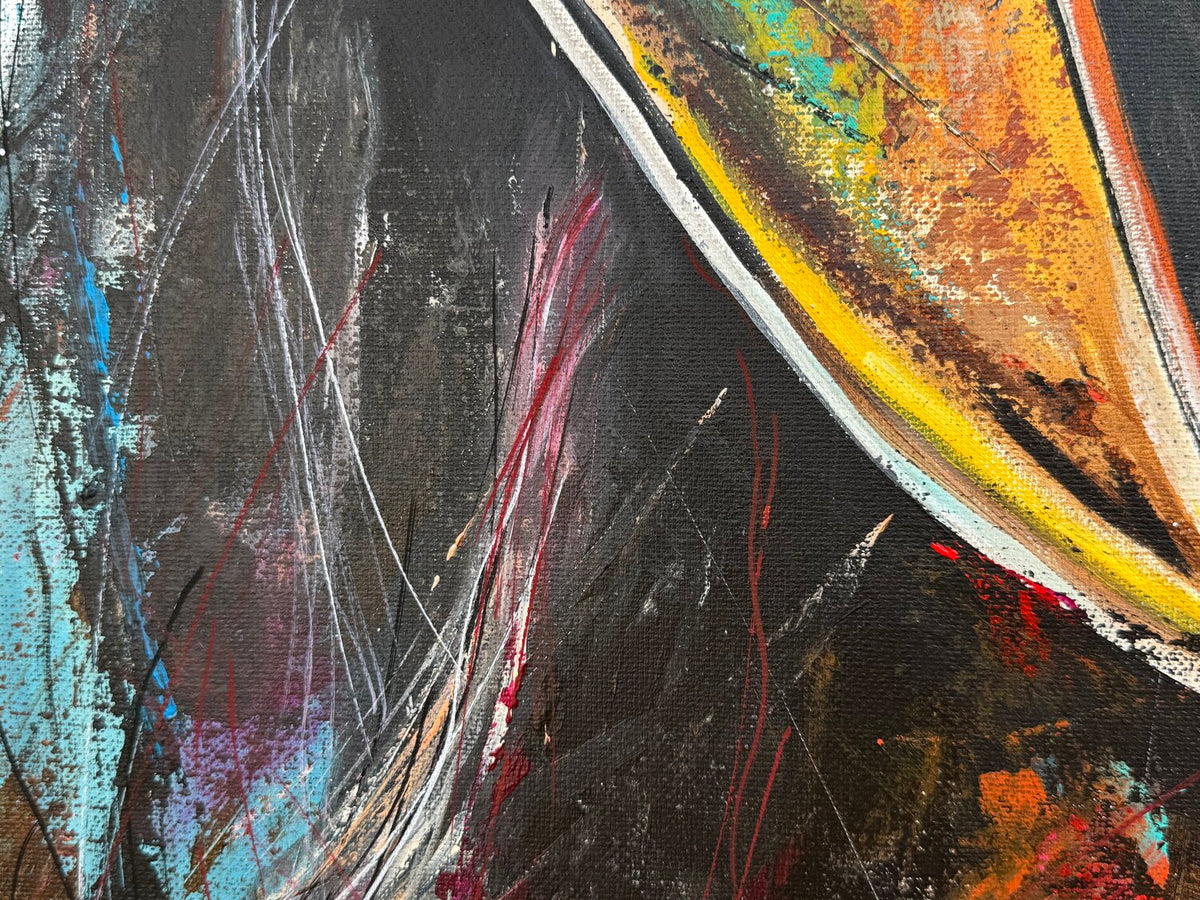 Warrior Inside – Original, Detailansicht