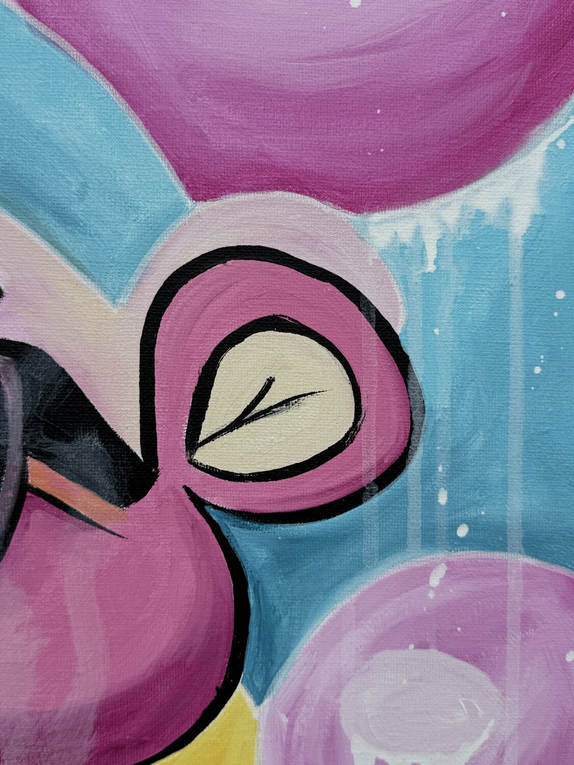 Paulchen first – Original, Detailansicht
