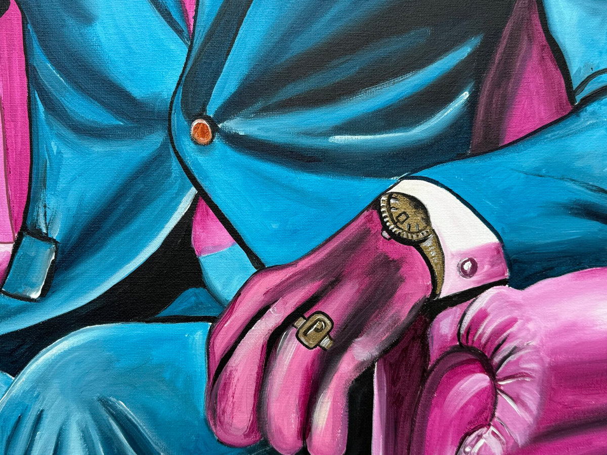 Paulchen first – Original, Detailansicht