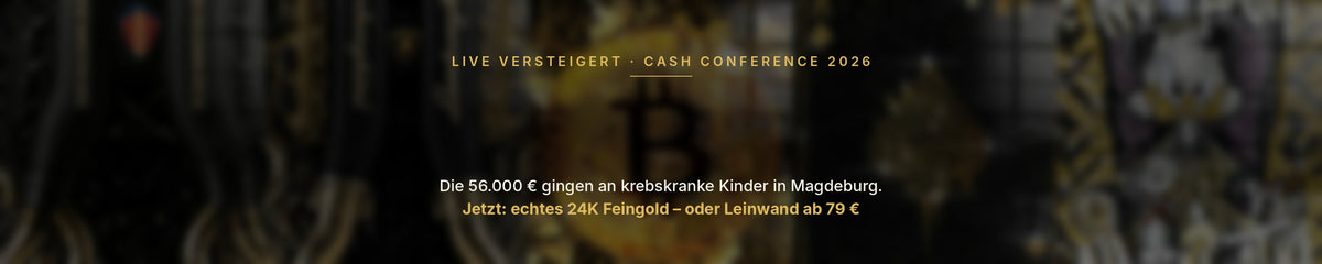 Charity-Auktion Cash Conference 2026 – 56.000 € für ein Kunstwerk