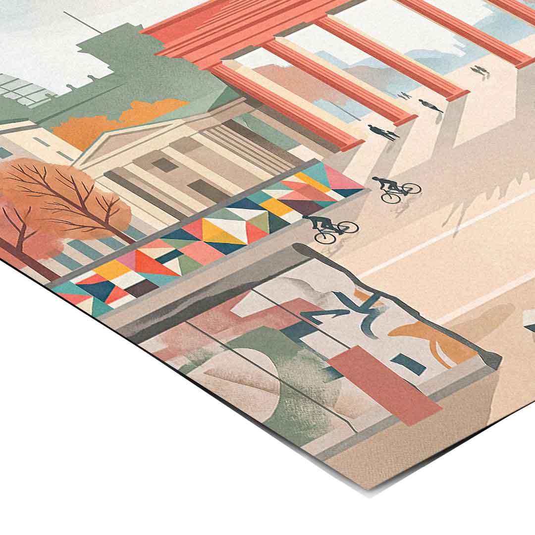 DOTCOMCANVAS Berlin Poster Eckdetail