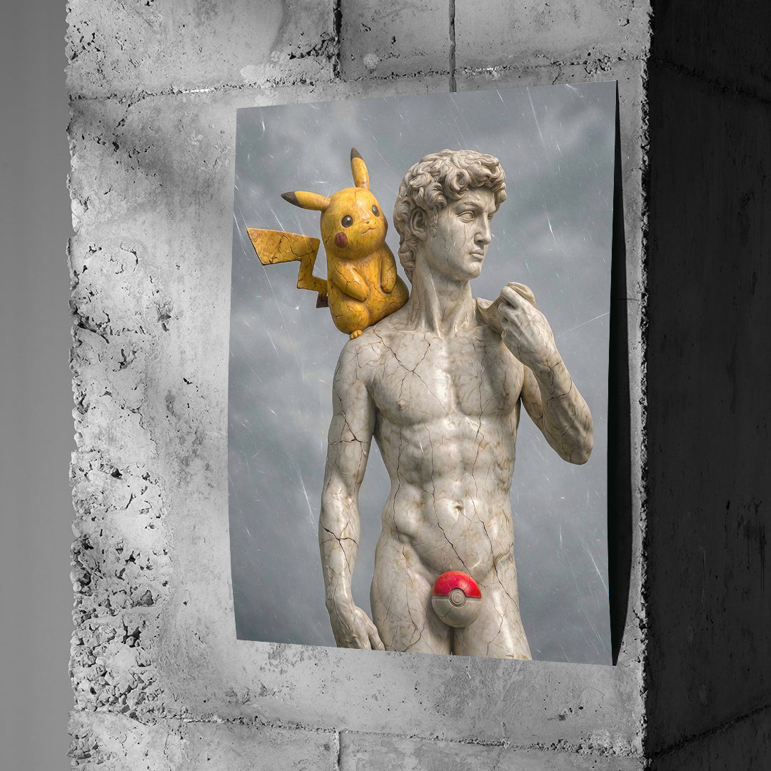 DOTCOMCANVAS 3711 Poster beton_wall