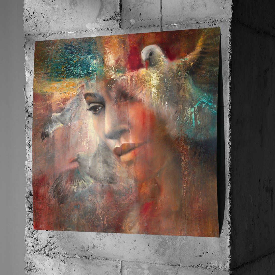 DOTCOMCANVAS 3728 Poster beton_wall