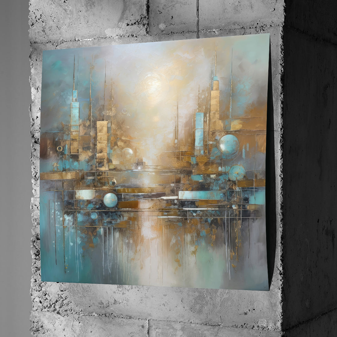 DOTCOMCANVAS 3721 Poster beton_wall