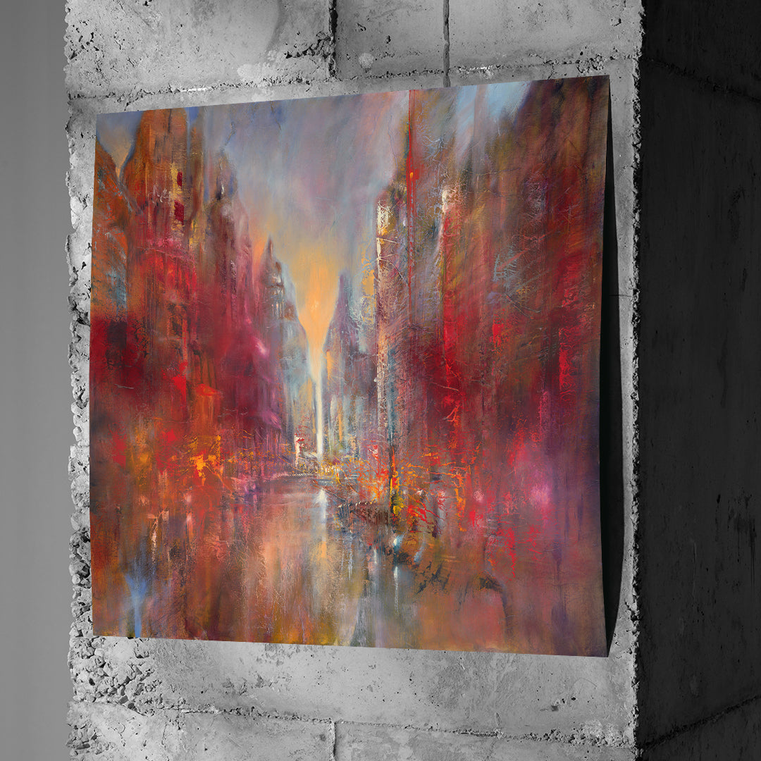 DOTCOMCANVAS 3725 Poster beton_wall