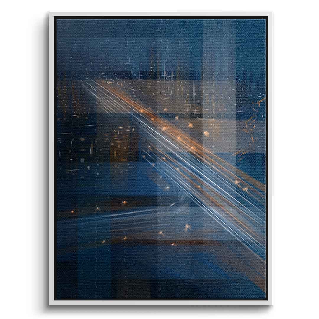 Leinwandbild Weißer Rahmen