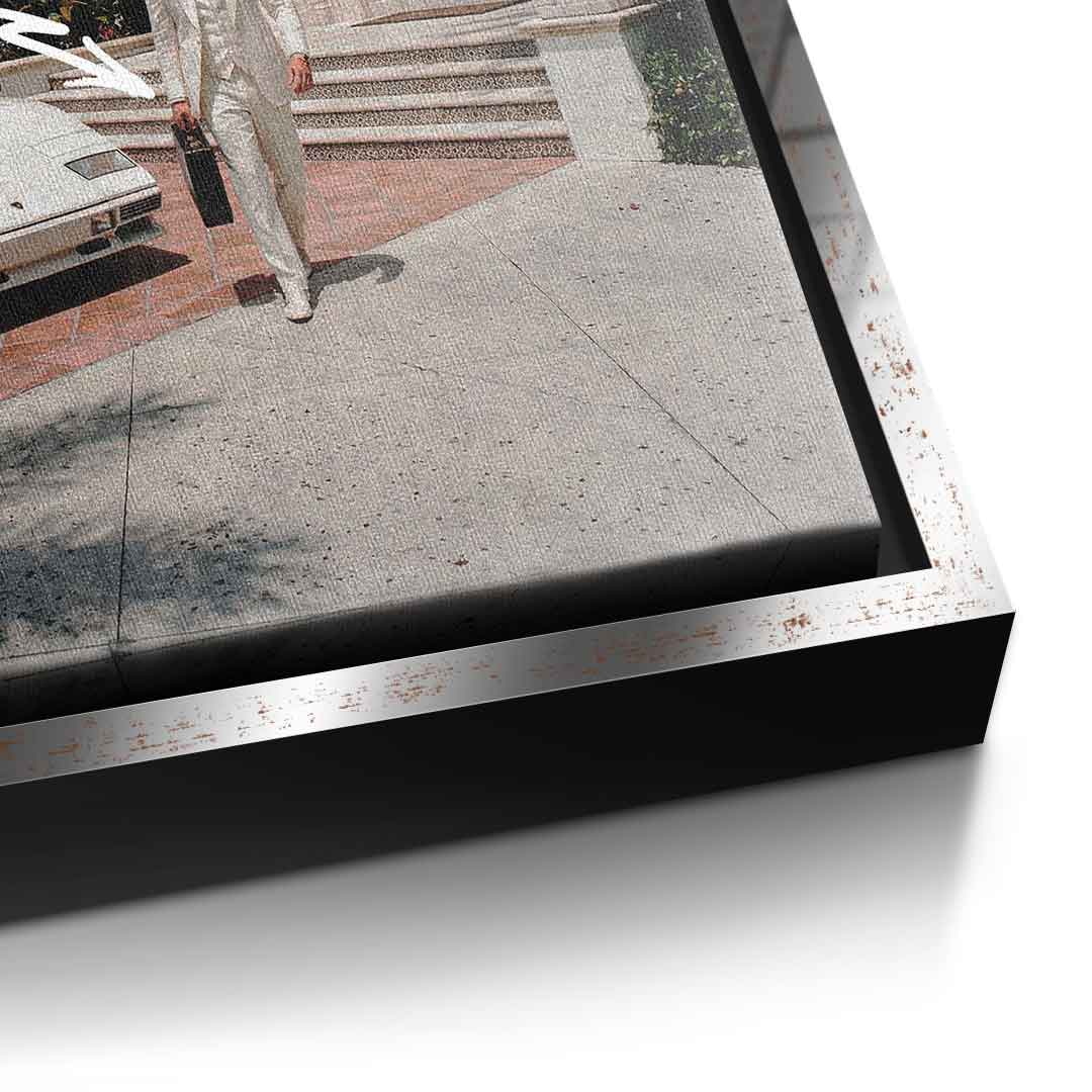 Canvas detail Silber