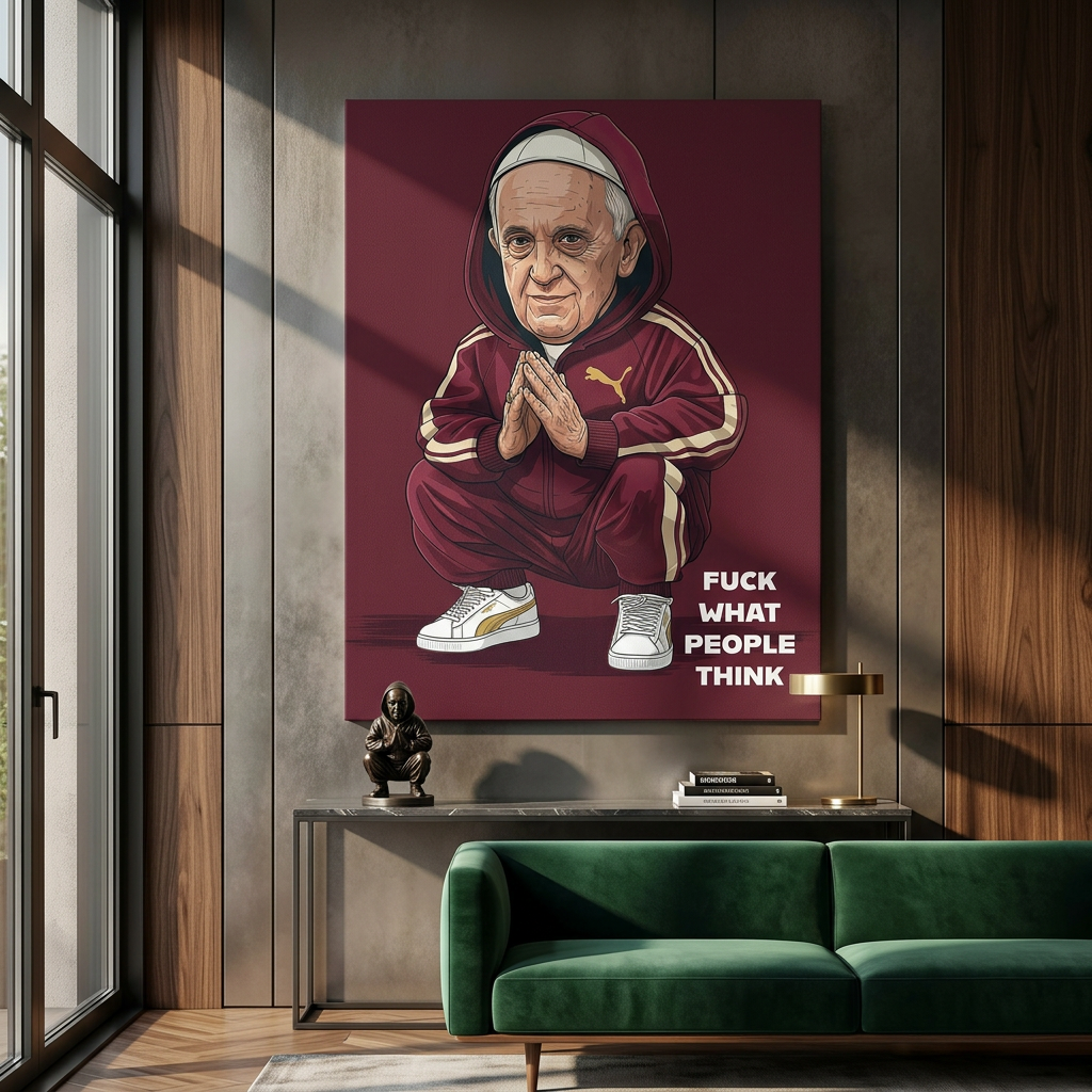Pop Swag Leinwandbild Wohnzimmer