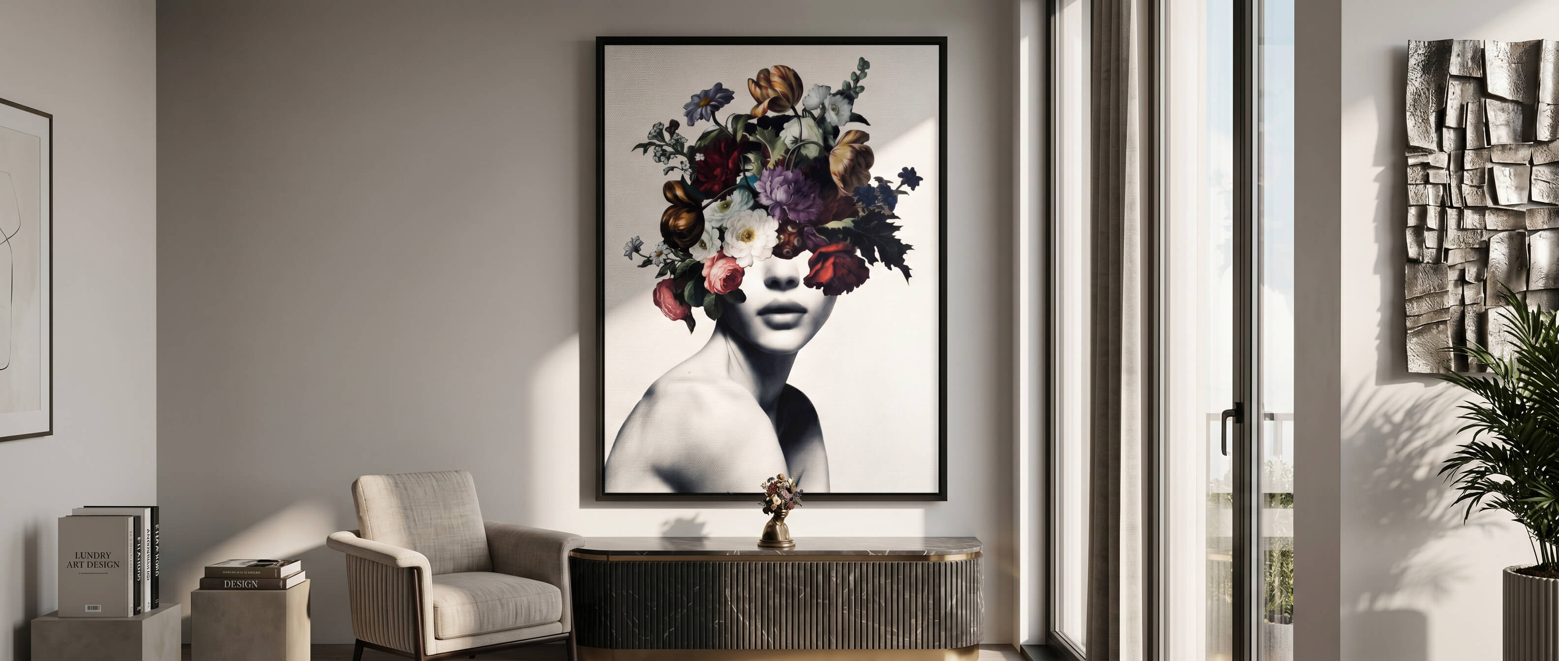 Elegance 101 Leinwandbild Banner