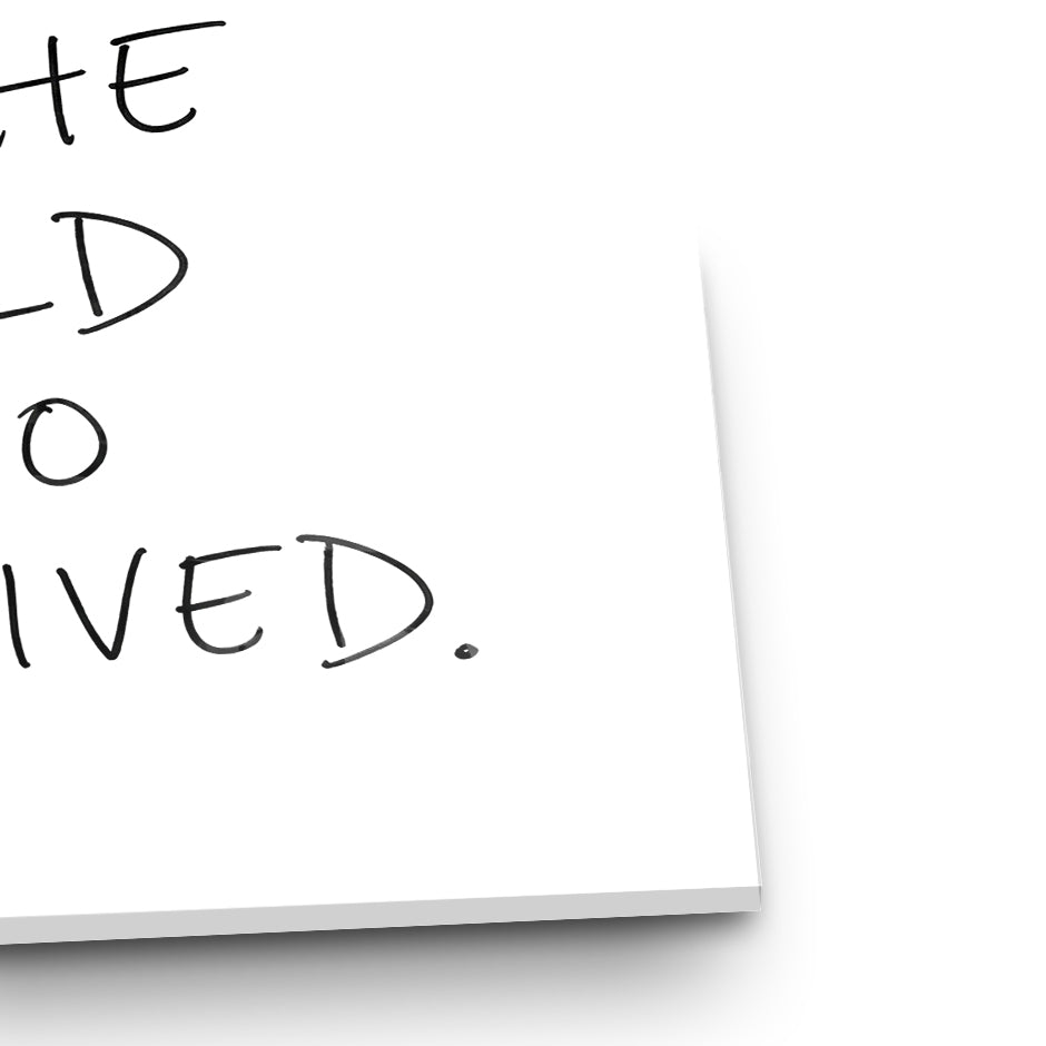 DOTCOMCANVAS Survived Echtheitszertifikat