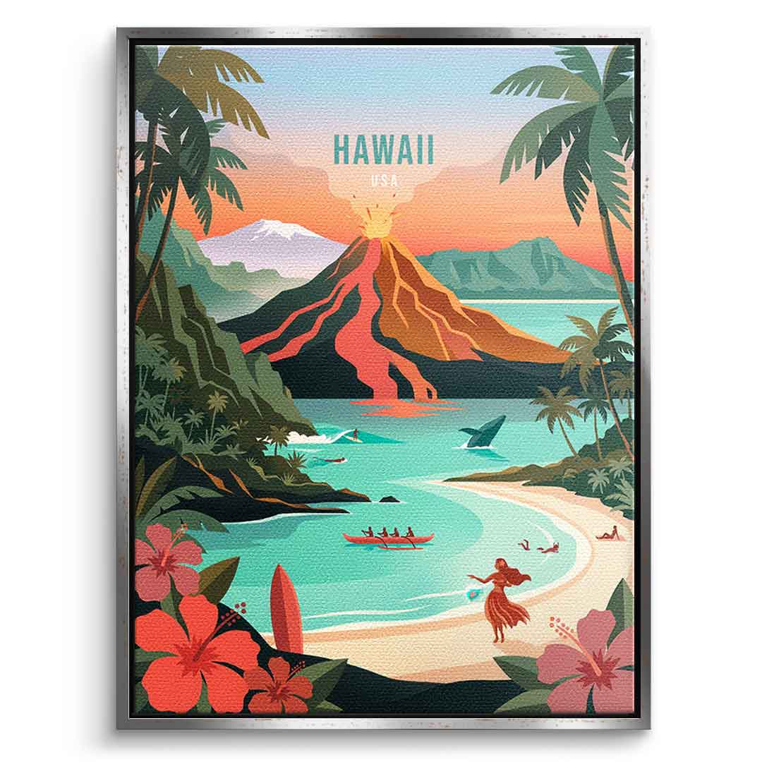 Hawaii Leinwandbild