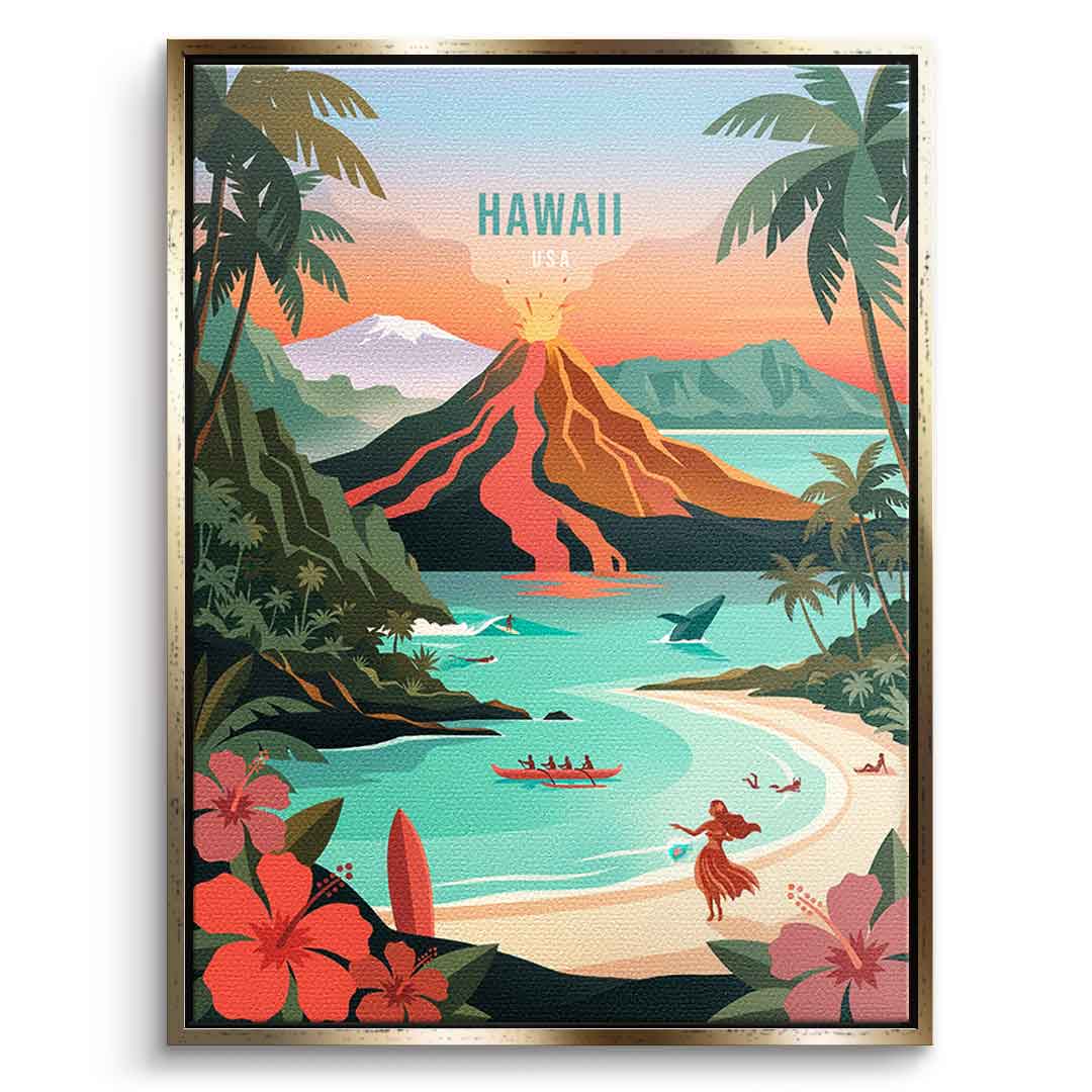 Hawaii Leinwandbild