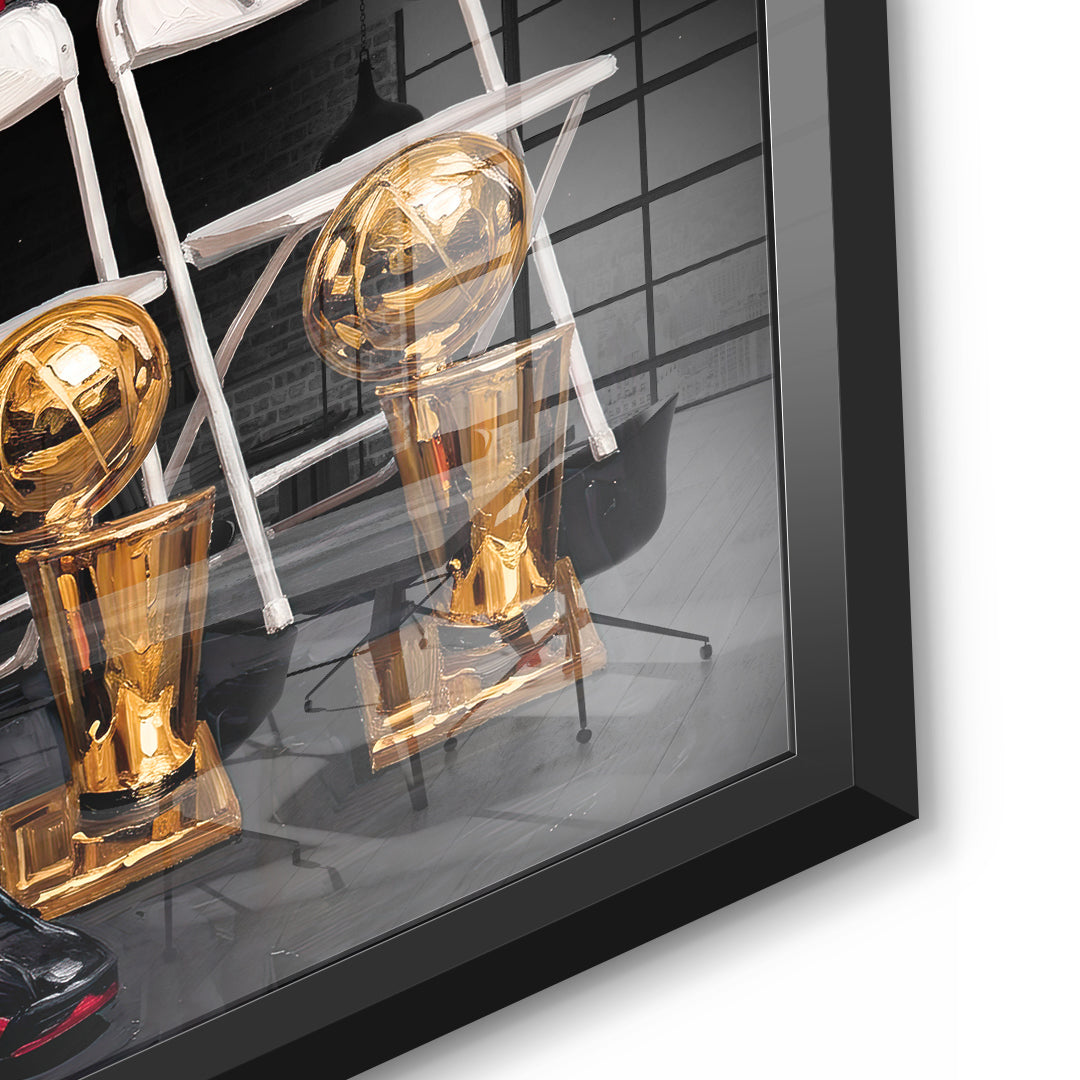 detail black frame