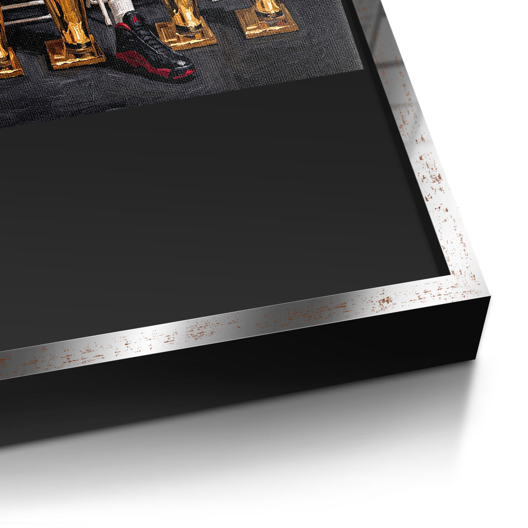 detail silver frame
