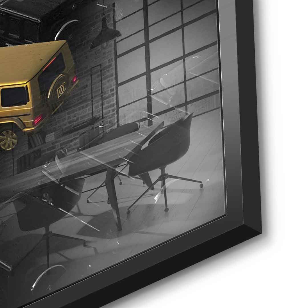 DOTCOMCANVAS 24K Feingold Bild Be That One - 24K Feingold