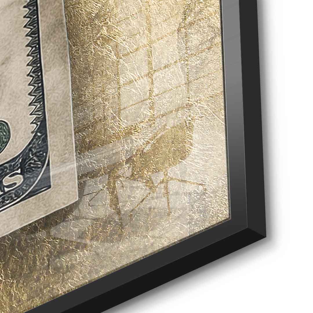 DOTCOMCANVAS 24K Feingold Bild True Luxury is Time - 24K Feingold