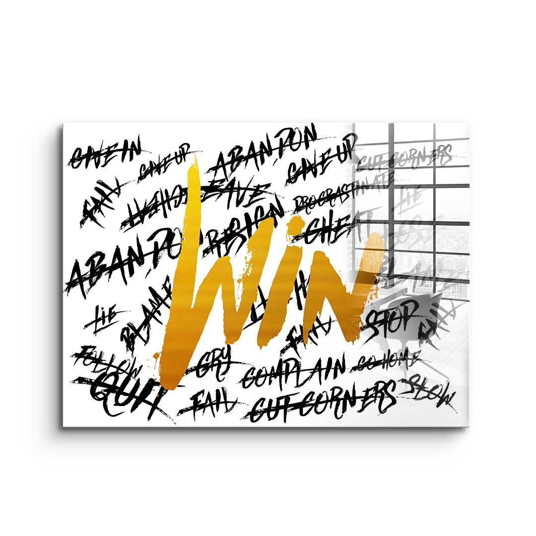DOTCOMCANVAS 24K Feingold Bild Win - 24K Feingold