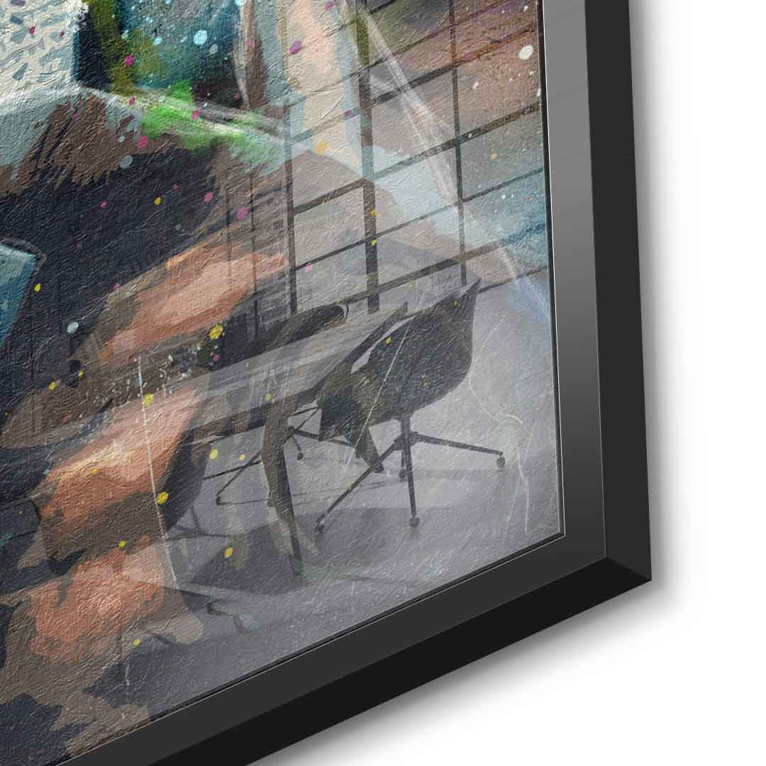 DOTCOMCANVAS 24K Feingold Bild Bad Guy - 24K Feingold
