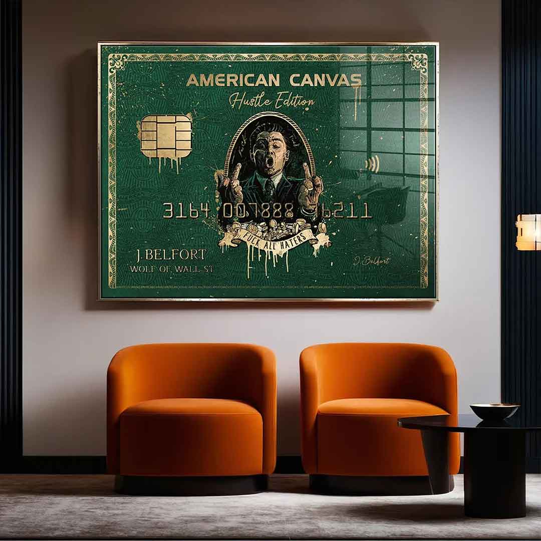 DOTCOMCANVAS 24K Feingold Bild Royal American Canvas - 24K Feingold