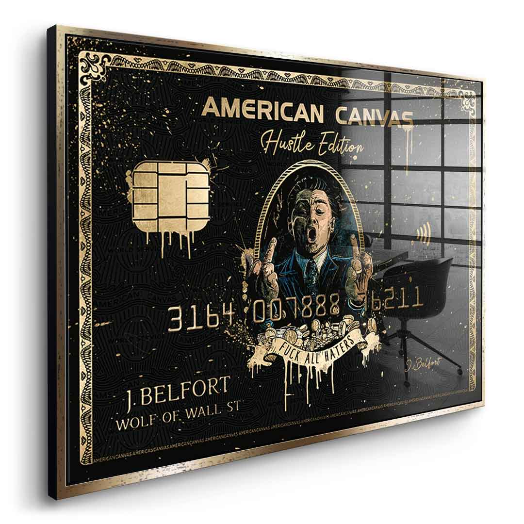 DOTCOMCANVAS 24K Feingold Bild Royal American Canvas - 24K Feingold