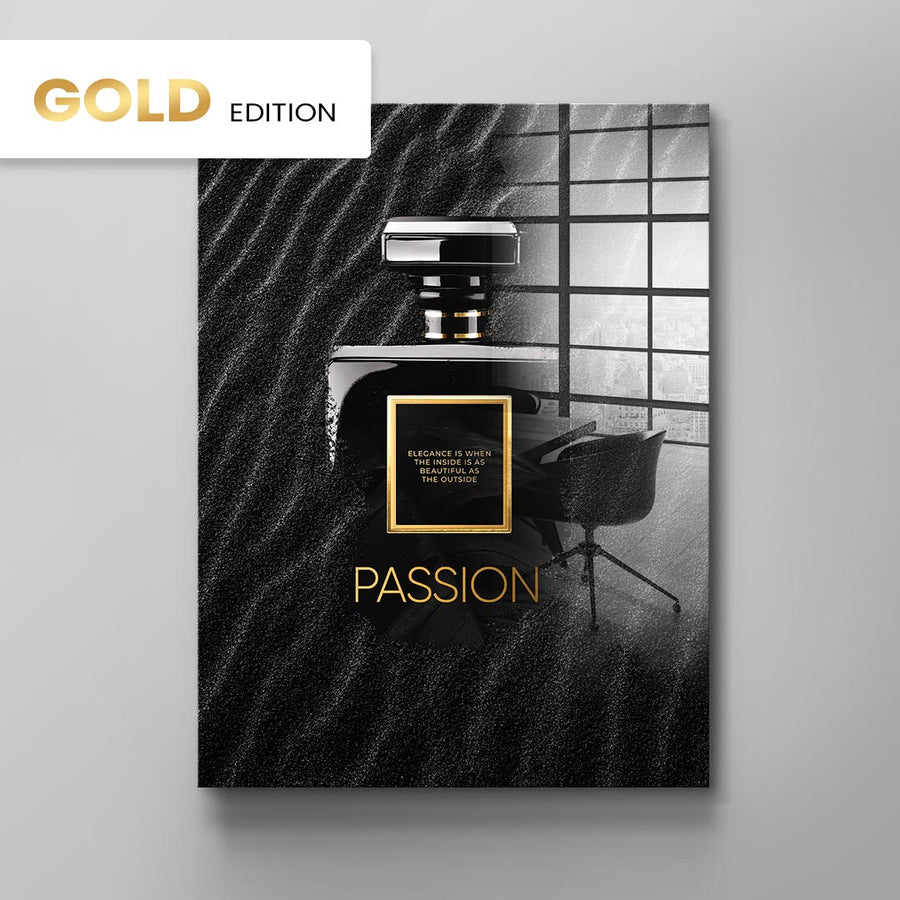 DOTCOMCANVAS 24K Feingold Bild PURE PASSION - 24K Feingold