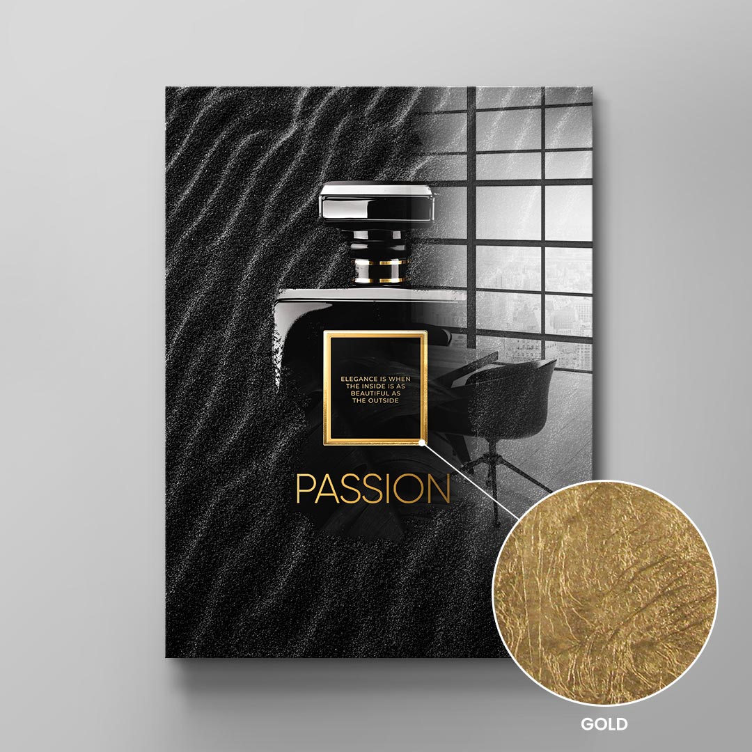 DOTCOMCANVAS 24K Feingold Bild PURE PASSION - 24K Feingold
