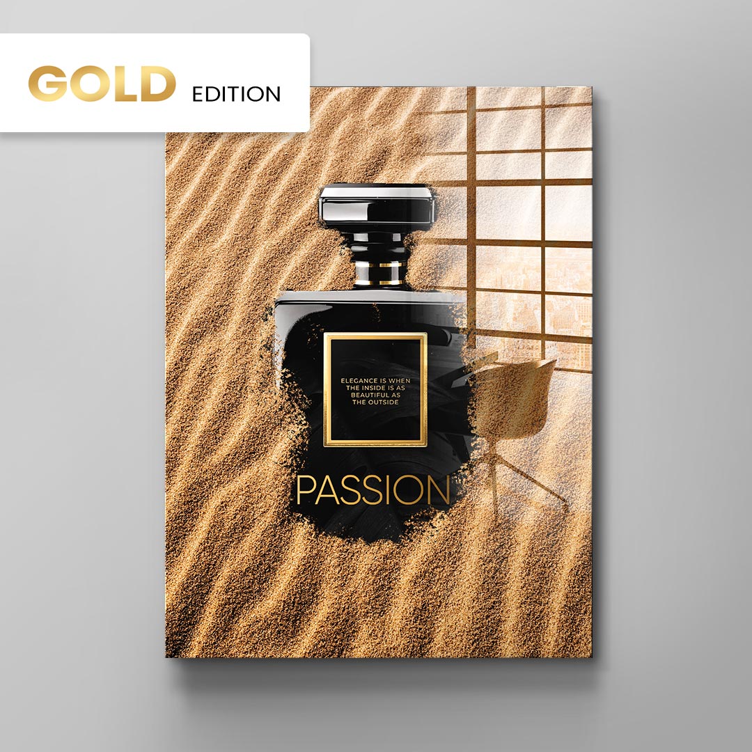 DOTCOMCANVAS 24K Feingold Bild PURE PASSION - 24K Feingold