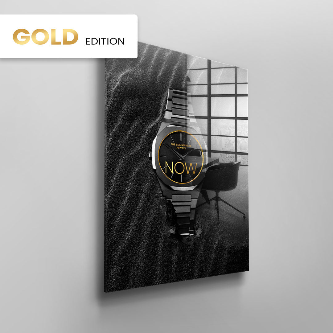 DOTCOMCANVAS 24K Feingold Bild PURE ATTITUDE - 24K Feingold