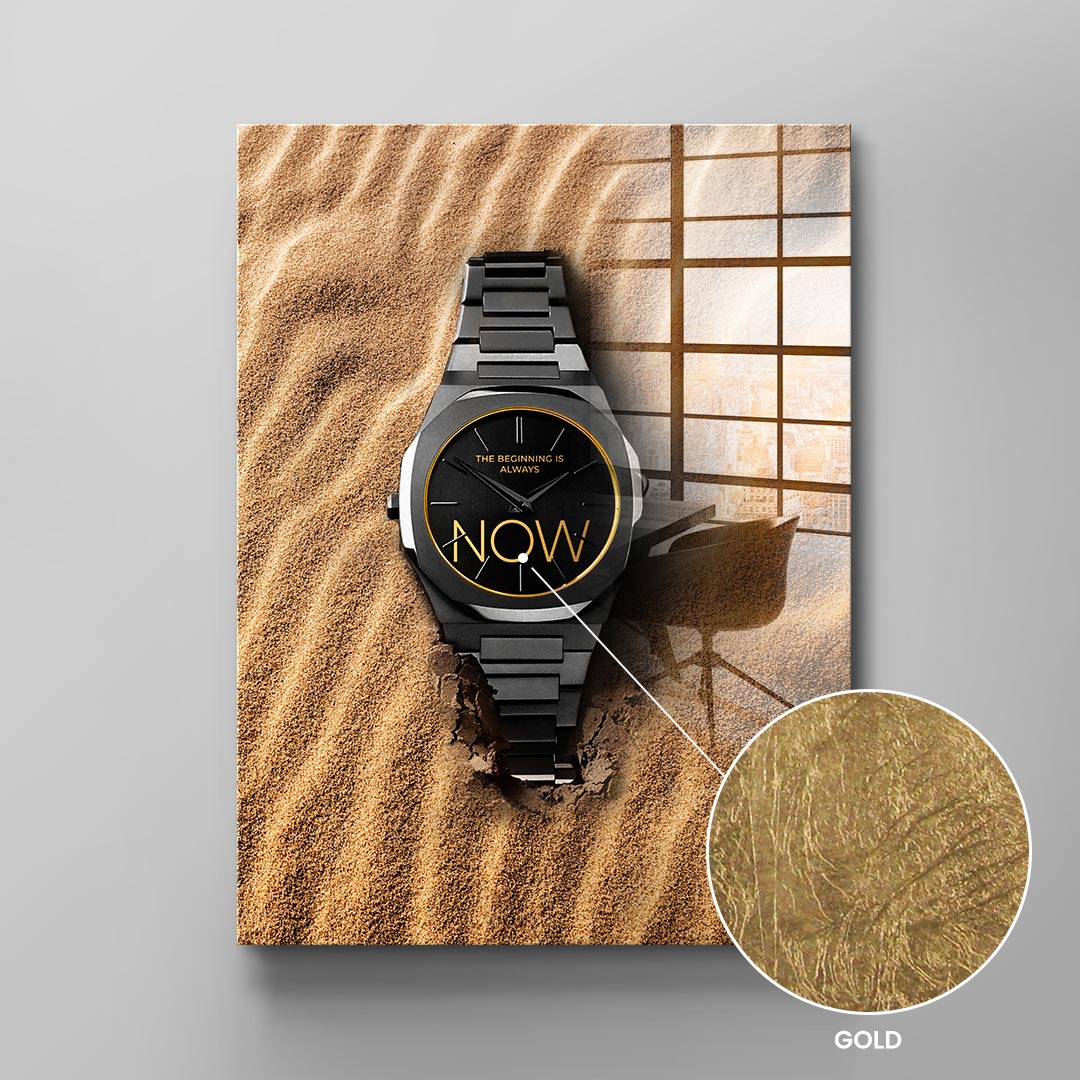 DOTCOMCANVAS 24K Feingold Bild PURE ATTITUDE - 24K Feingold