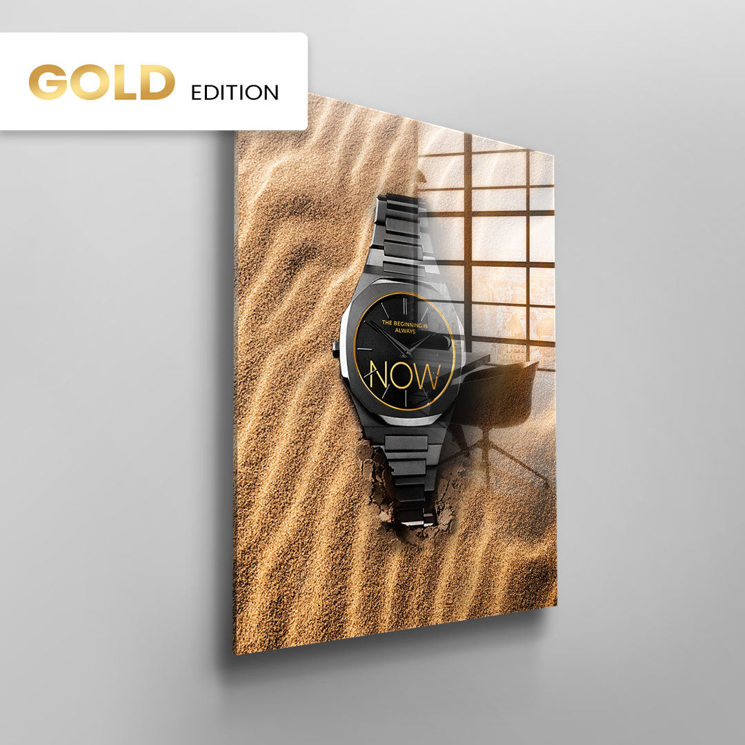 DOTCOMCANVAS 24K Feingold Bild PURE ATTITUDE - 24K Feingold