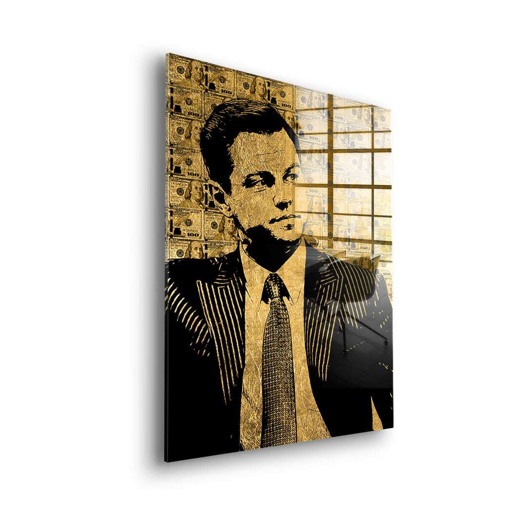 DOTCOMCANVAS 24K Feingold Bild RICH ATTITUDE - 24K Feingold
