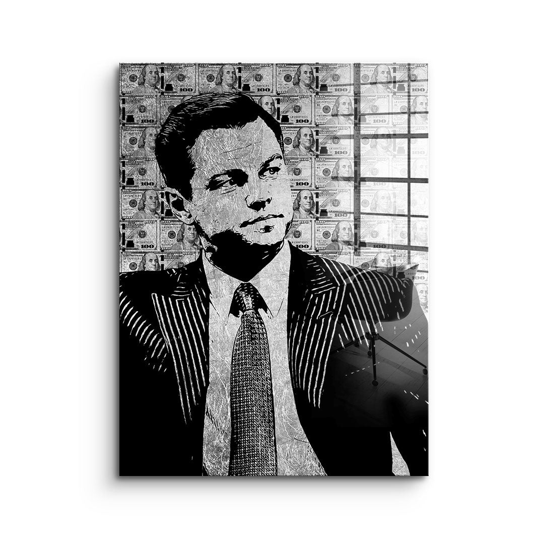 DOTCOMCANVAS 24K Feingold Bild RICH ATTITUDE - 24K Feingold
