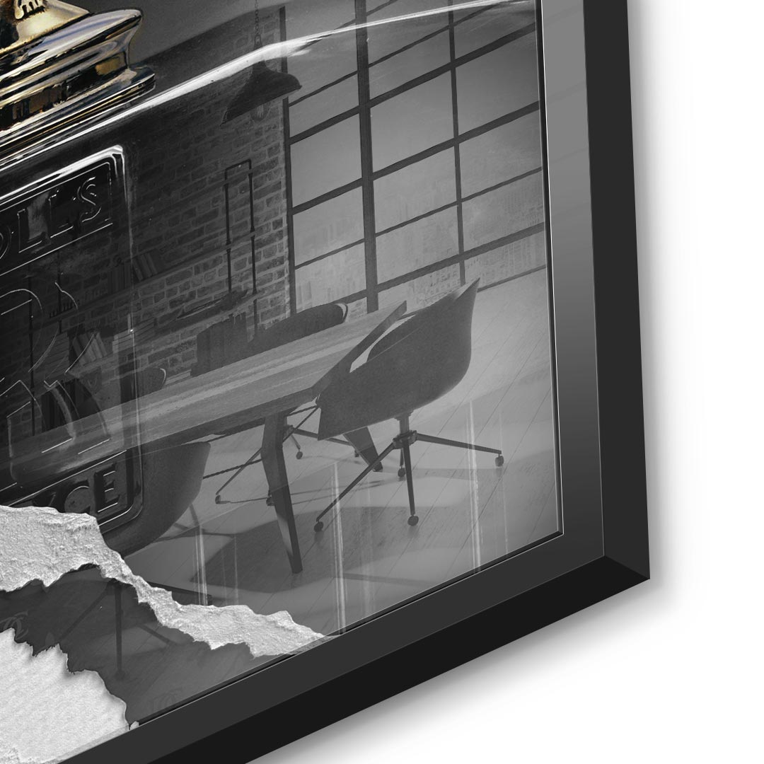DOTCOMCANVAS 24K Feingold Bild Money Maker - 24K Feingold