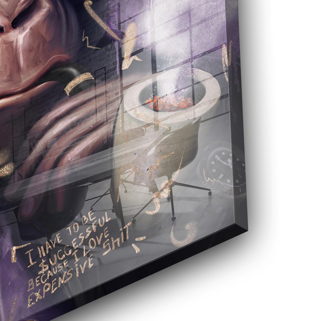 DOTCOMCANVAS 24K Feingold Bild Gentlemen Club - 24K Feingold