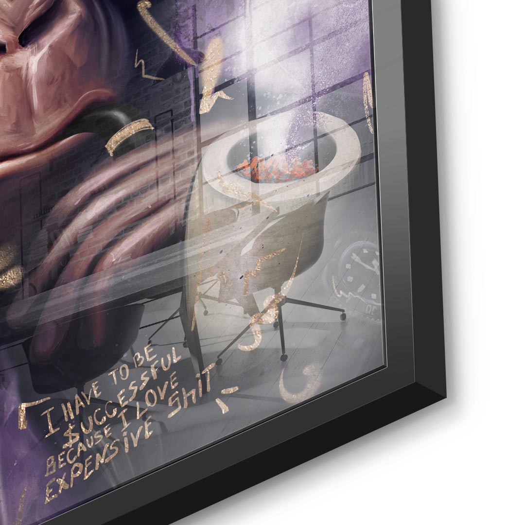 DOTCOMCANVAS 24K Feingold Bild Gentlemen Club - 24K Feingold