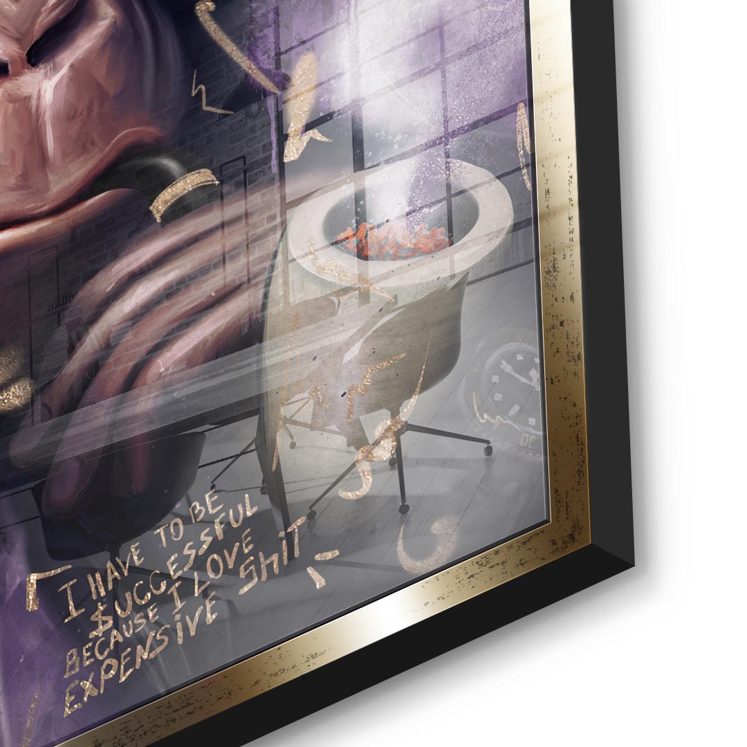 DOTCOMCANVAS 24K Feingold Bild Gentlemen Club - 24K Feingold