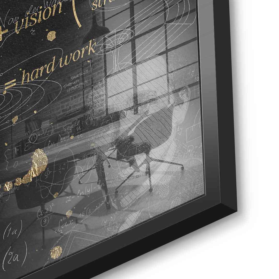 DOTCOMCANVAS 24K Feingold Bild Idea - 24K Feingold
