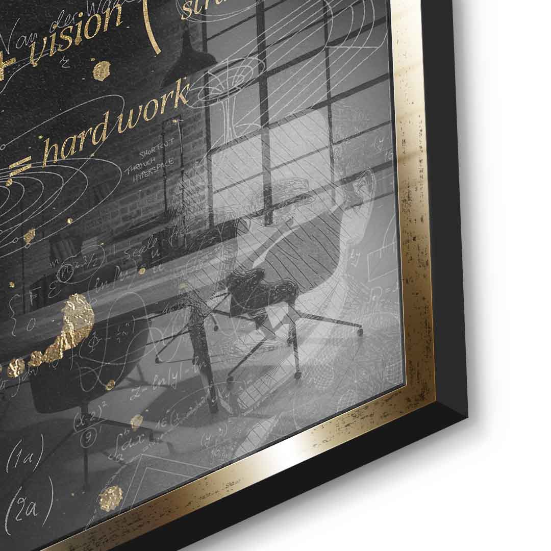 DOTCOMCANVAS 24K Feingold Bild Idea - 24K Feingold