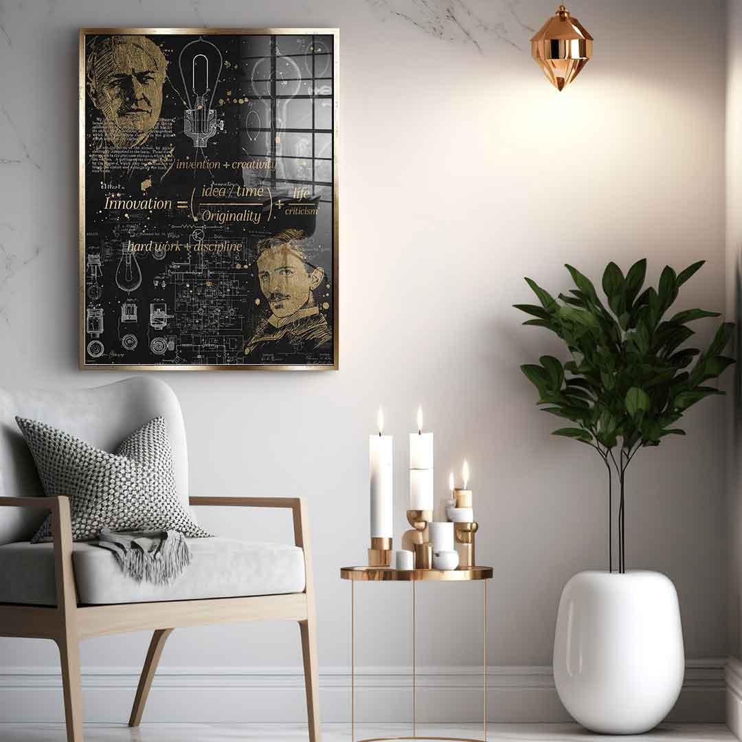 DOTCOMCANVAS 24K Feingold Bild Innovation - 24K Feingold