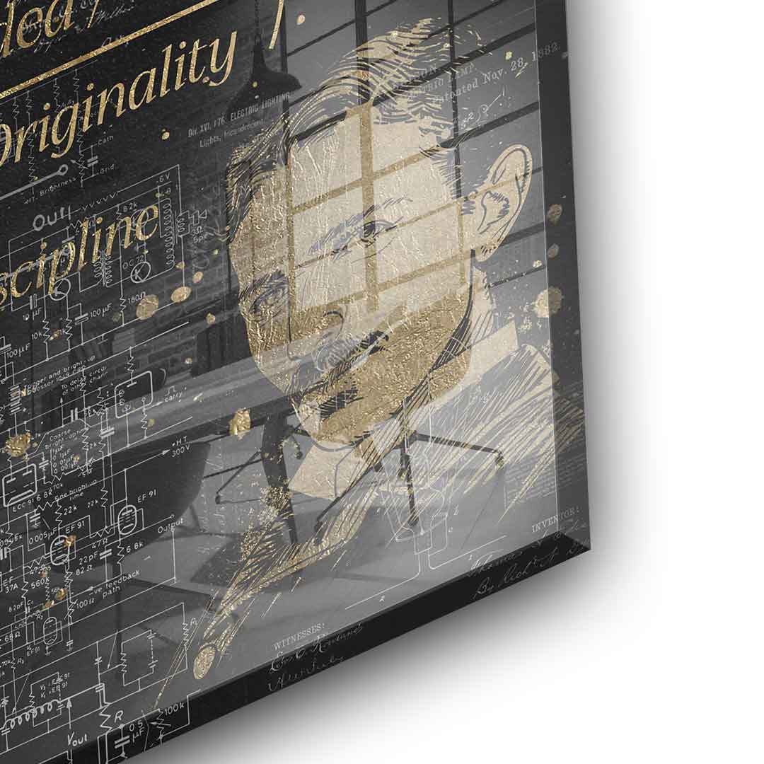 DOTCOMCANVAS 24K Feingold Bild Innovation - 24K Feingold