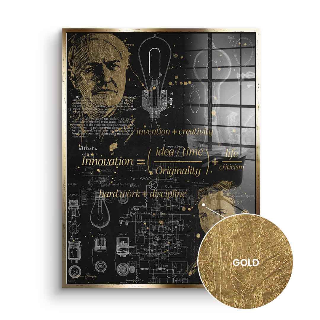 DOTCOMCANVAS 24K Feingold Bild Innovation - 24K Feingold
