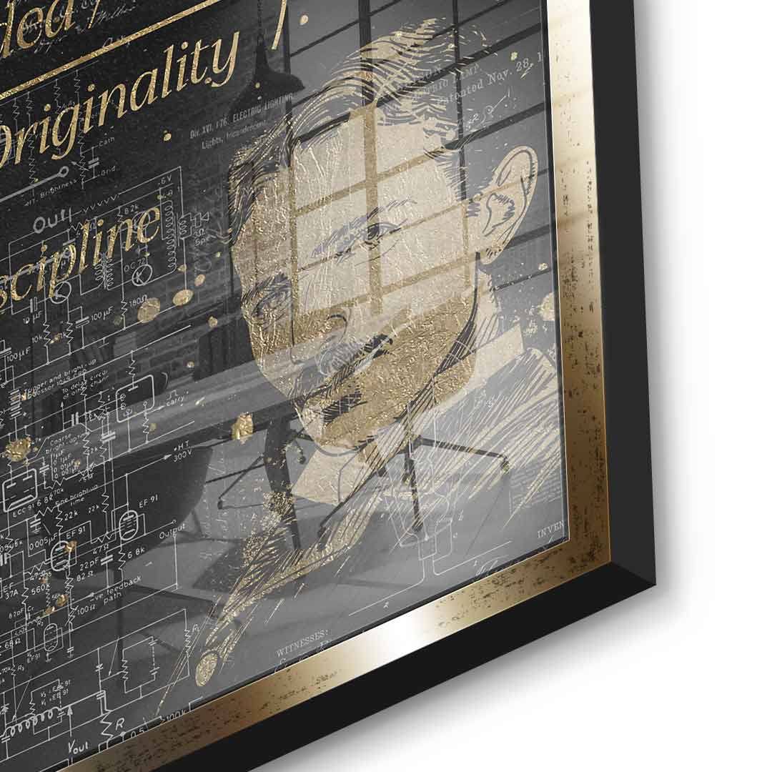 DOTCOMCANVAS 24K Feingold Bild Innovation - 24K Feingold