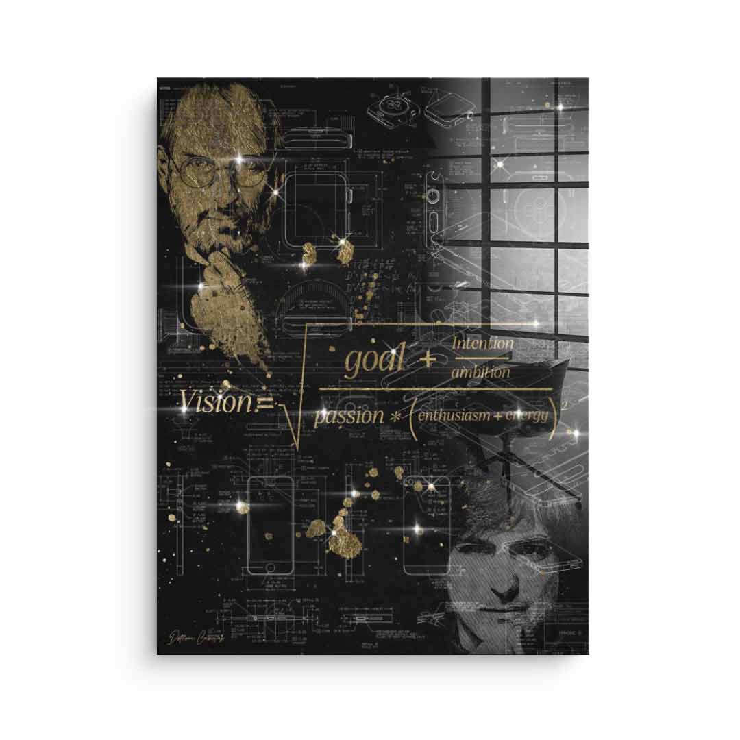 DOTCOMCANVAS 24K Feingold Bild Vision - 24K Feingold