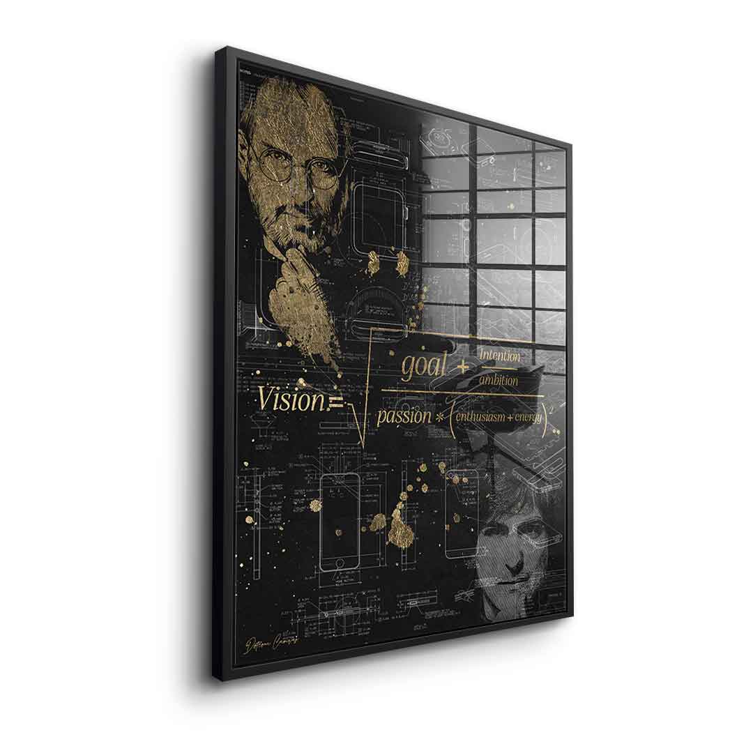 DOTCOMCANVAS 24K Feingold Bild Vision - 24K Feingold
