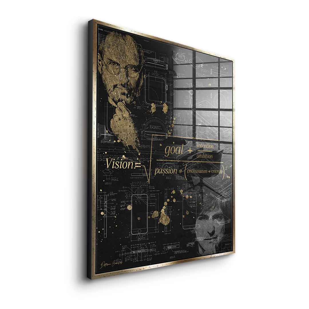 DOTCOMCANVAS 24K Feingold Bild Vision - 24K Feingold